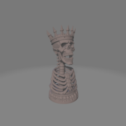 Rey Crown of Bones Chess